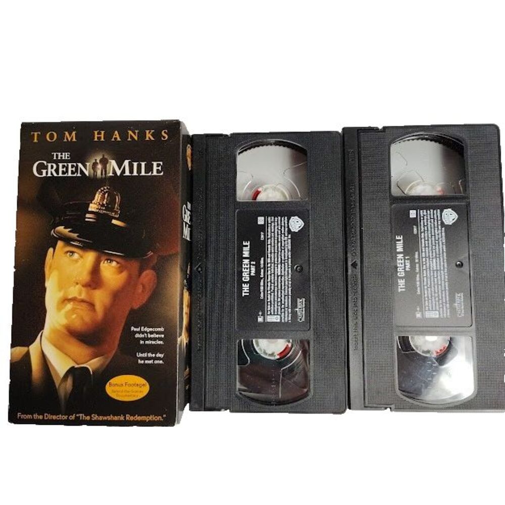 The Green Mile VHS Drama Tom Hanks R Movie 2000